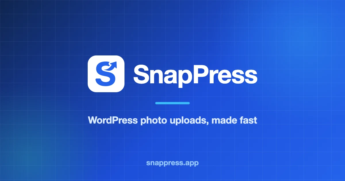 SnapPress brand card