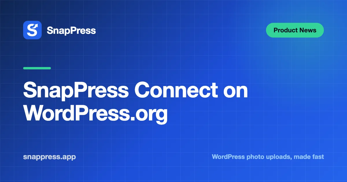 SnapPress Connect on WordPress.org — SnapPress